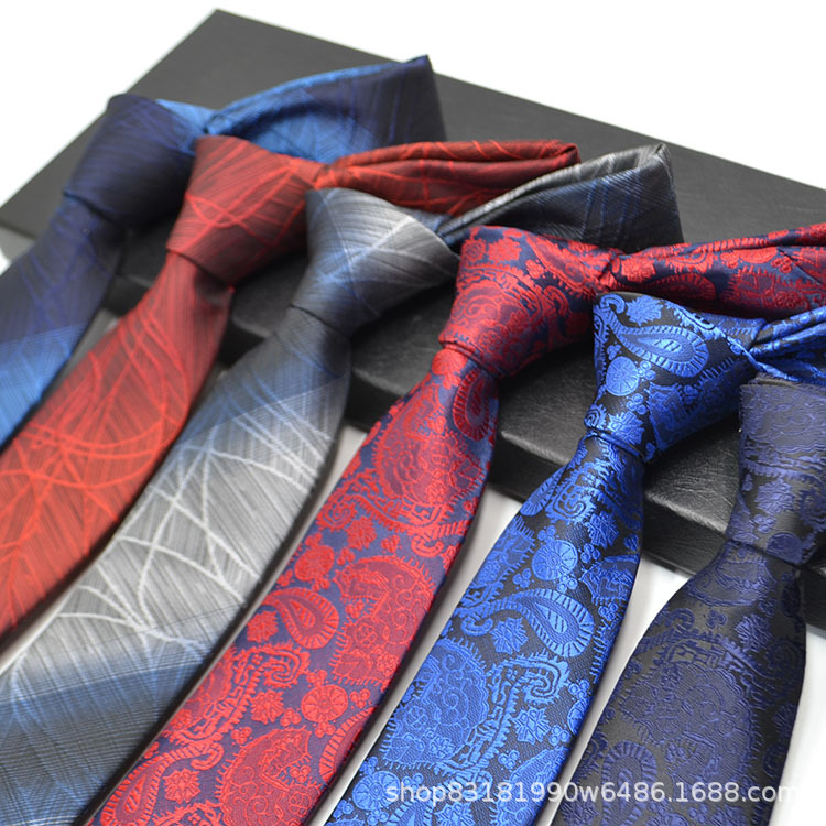 领带男士正装商务韩版领带6公分1200针精做机器带来样定做现货