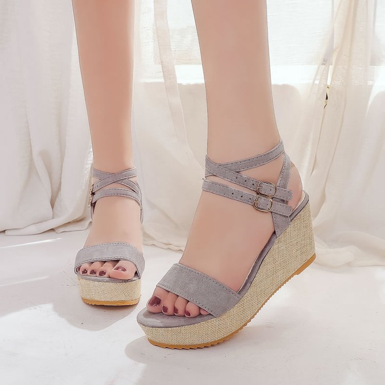 Chaussures été pour femme en Caoutchouc - Ref 3345632 Image 5