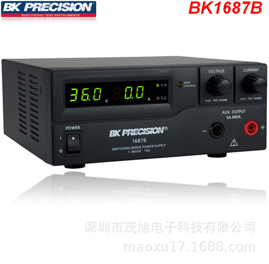 百科BK Precision【BK1687B】经济型交换式直流电源 36V/10A/360W