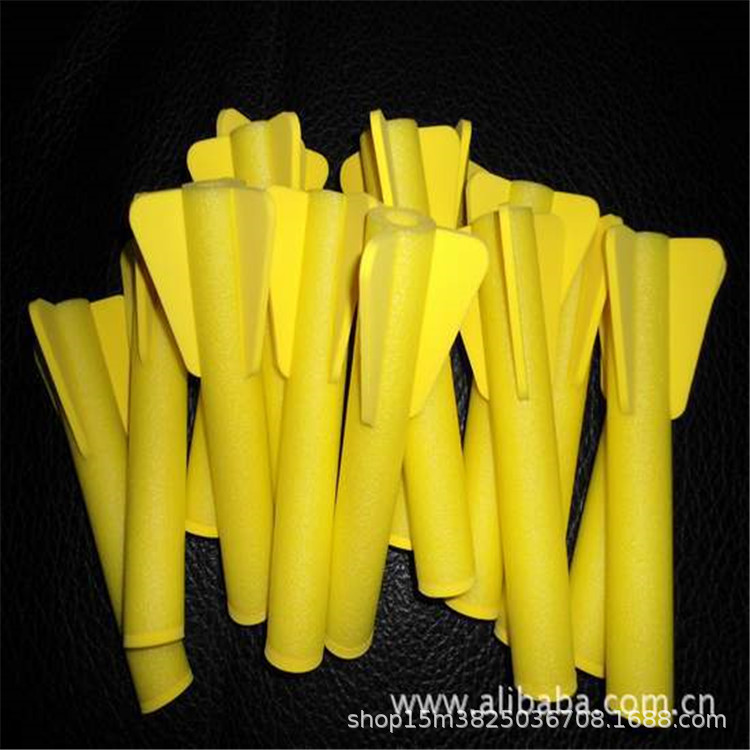 加工EPE珍珠棉玩具投掷火箭筒 珍珠棉彩色火箭 异形eva火箭玩具