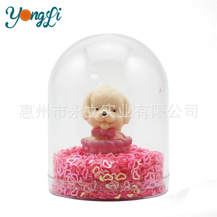 厂家直销transparent dome box 永生花塑料罩装饰品现货塑料罩子