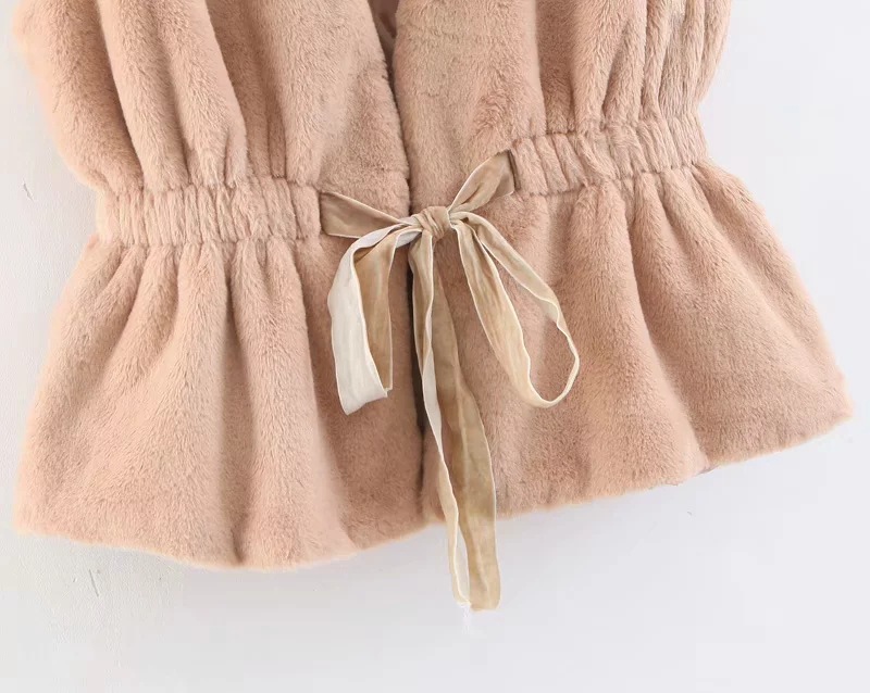 Gilet femme en Mélange de coton - Ref 3317450 Image 4