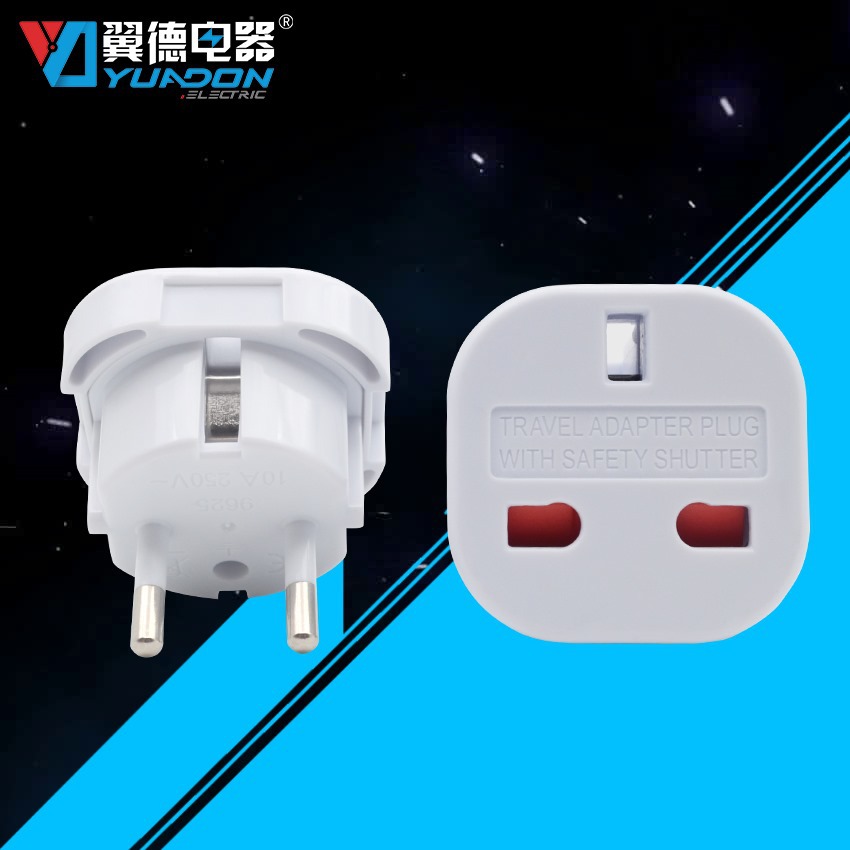 yuadon goods in stock English Conversion plugs EU regulations Conversion plugs YD-9625