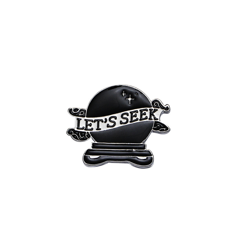 60g Weight No Inlaid Inlay Material Brooches Classification Anniversary, Business, Travel Occasion Alloy Material Halloween Festival Geometric Pattern Unisex Gender Plating Design Retro Style Retro Pin Geometric Alloy Plating No Inlaid Unisex Brooches 9