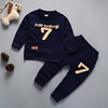 Autumn thermal underwear for boys girl's, clothing, set for early age, Korean style, 2023 collection, 0-3 years, children's clothing