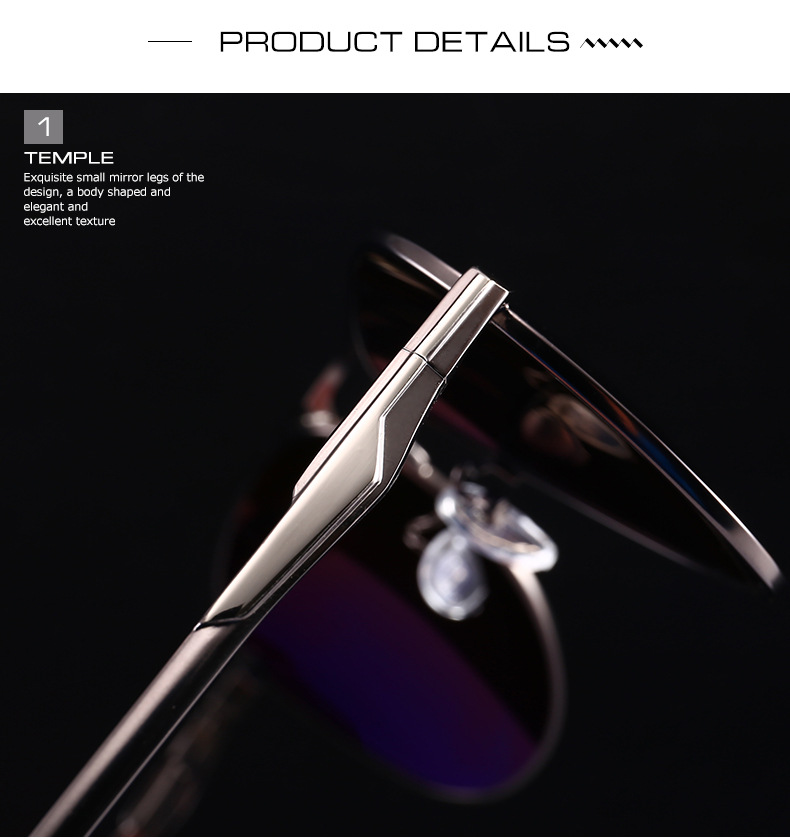 Nouvelles lunettes de soleil polarisées pour hommes, carrées, classiques, pour conduire, crapaud_voghion.com