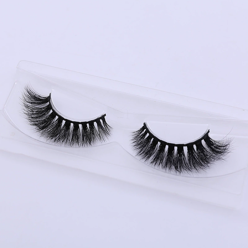 Long dense three dimensional false eyelashes for eyelashes, 3D, European style