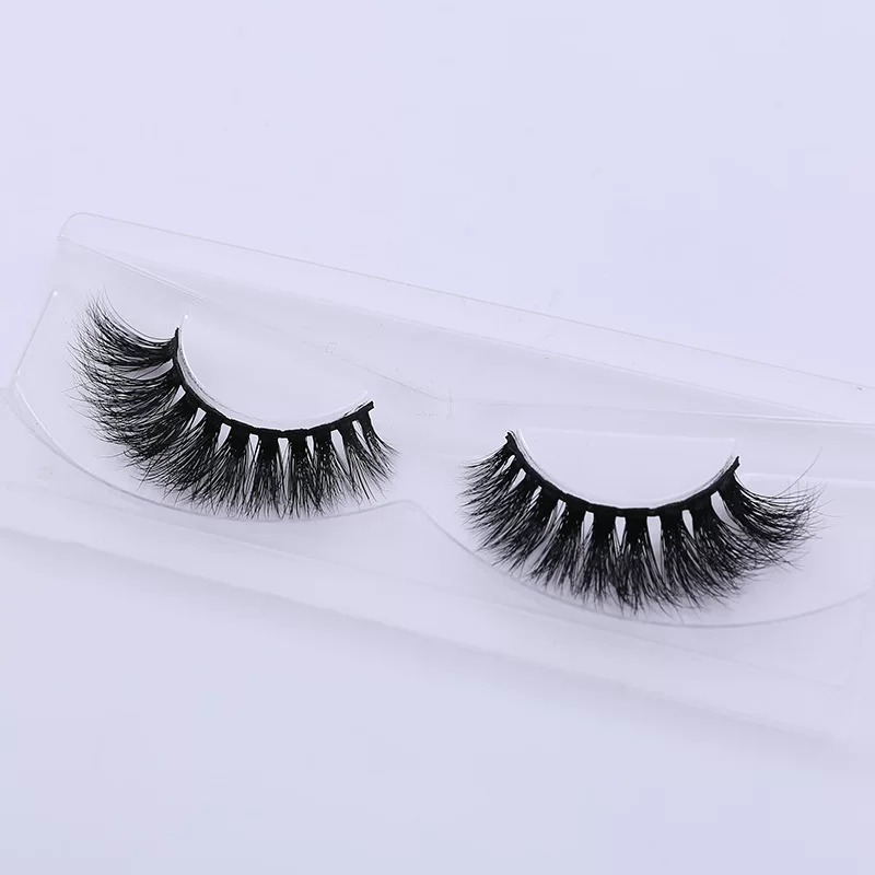 Long dense three dimensional false eyelashes for eyelashes, 3D, European style