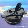 80mm black high -gloss dual suction cup factory hot -selling massage masturbation device downmoder