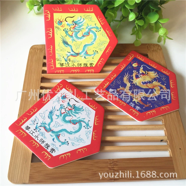 Антикварный впитывающий бумажный коврик для пивных подставок Пробковый коврик нескользящий коврик на заказ рекламный подарок логотип