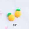 Realistic fruit resin with accessories, phone case, earrings, accessory, slime, crystal, handmade