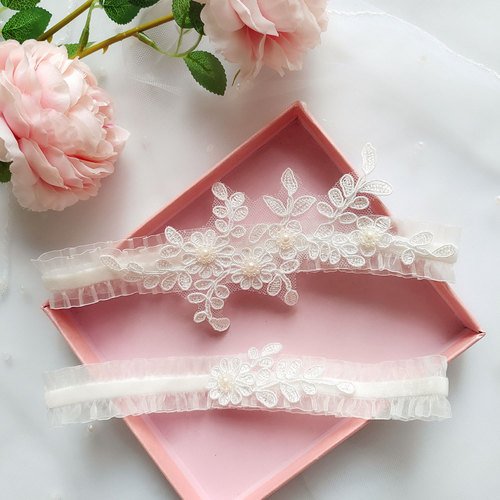 LW28 Bridal Lace Garter Original Design Cross-border Foreign Trade Garter Thigh Ring Western Wedding Accessories 