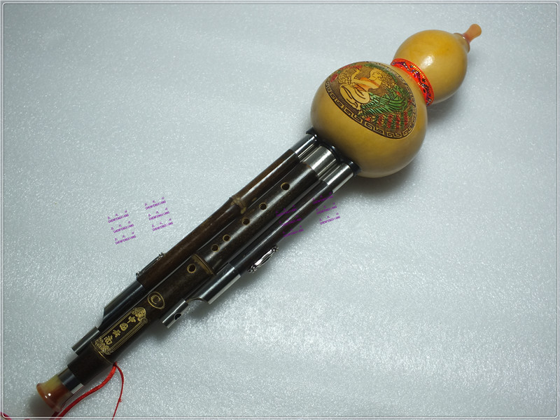 Hulusi Purple Bamboo ABbCDFG three-tone detachable factory order…
