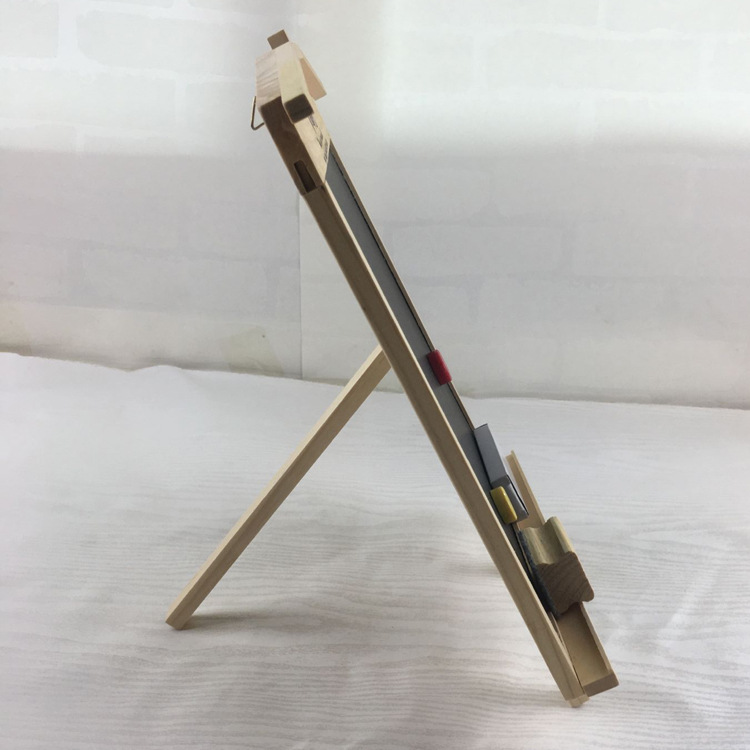 tablero de publicidad creativo tablero de escritorio de madera casa americana con tablero de mensajes magnético aprender tablero