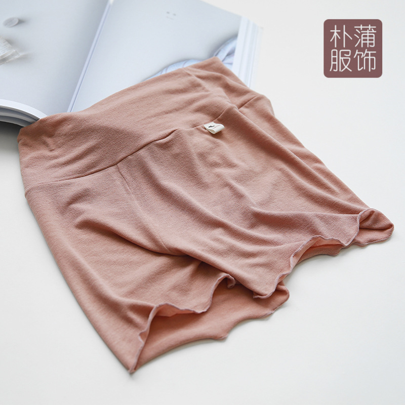 2021 Spring and summer new pattern Korean Edition ultrathin Magic Large pregnant woman Primer Anti emptied Safety trousers