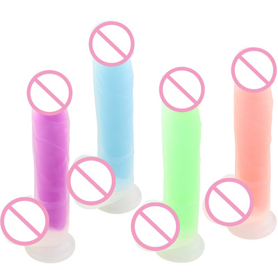 成人用品批发 液态夜光阳具双层荧光阳具 女用器具亚马逊爆款乐雅|ru