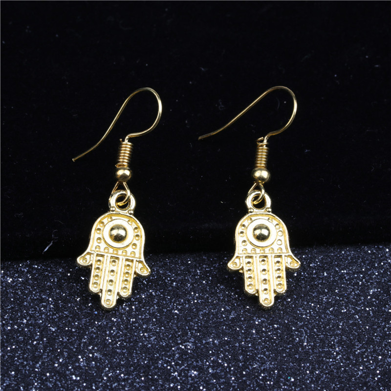 18g Weight Earrings Classification Anniversary, Business, Wedding, Travel, Birthday, Festival Occasion Alloy Material Halloween Festival Water Droplets Pattern Kid'S, Women'S, Unisex Gender Plating Design Fashion Style Gold Color Halloween Fashion Water Droplets Plating Alloy Earrings 18