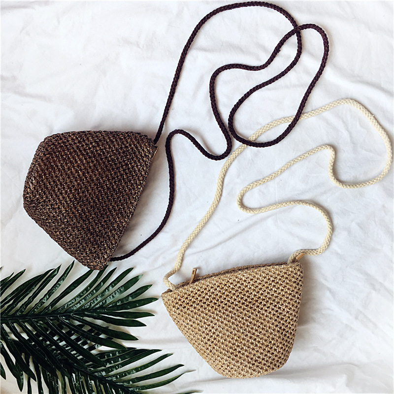 草編包2020新款小包潮流韓版度假斜挎包純手工迷妳沙灘單肩包批發