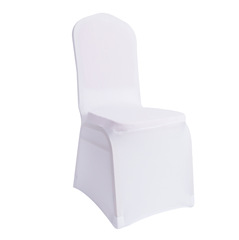 Cross-border elastic dining chair cover all-inclusive thickened solid color wedding banquet restaurant conference club chair cover