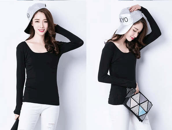 Tshirt femme HANGLE en Modal - Ref 3314470 Image 67