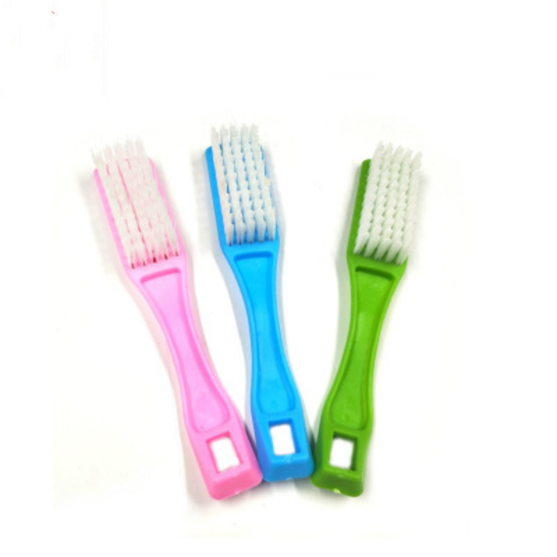 Cepillo de zapatos multifuncional de alta calidad mango largo cepillo de limpieza de ropa de piel suave cepillo de plástico cepillo de lavandería pequeño cepillo de plástico