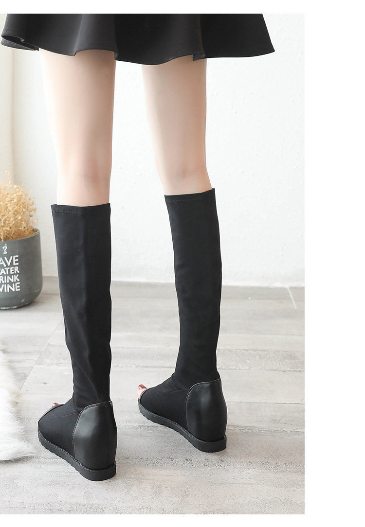 Bottes femme en Tissu élastique - Ref 3354965 Image 13