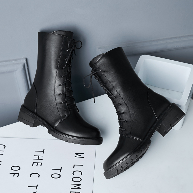 Bottes femme WISSEO en En cuir - Ref 3355289 Image 4