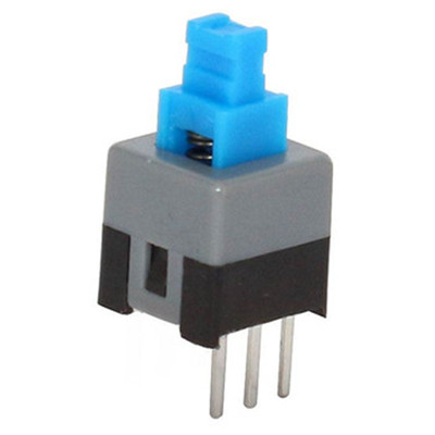 供应7*7自锁开关3脚 无锁按键开关 微动开关 复位开关3P边三脚|ms