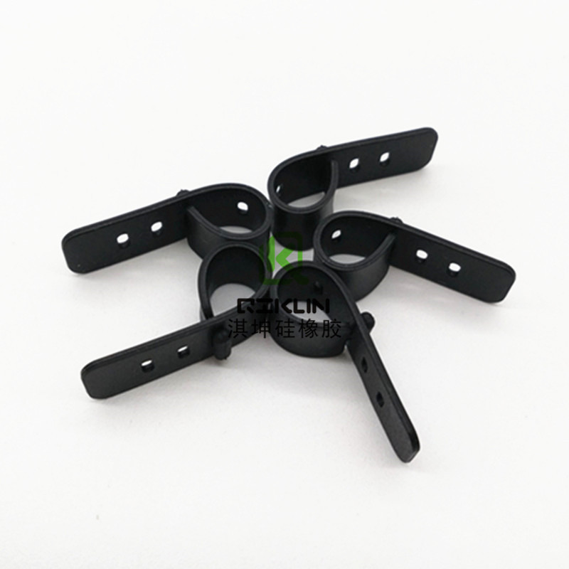 数据线硅胶扎带 耳机线扎带收纳整理扎带 绑带 短小扎带 50*10*1