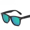 Fashionable sunglasses, brand universal retro glasses solar-powered suitable for men and women, wholesale