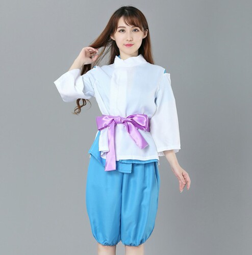 Wholesale Anime Totoro and Senhorita cosplay Amber River Little Dragon Daido Senhorita women's clothing Xiaoqian performance costume