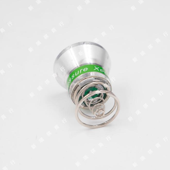 (2개) 26.5MM 오픈 고압 크세논 노란색 따뜻한 빛 XENON3V 전구 G12 램프 컵 손전등 램프 홀더 DIY 액세서리