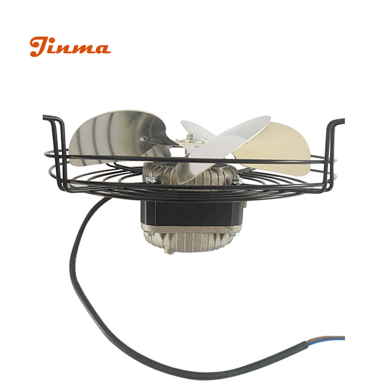 长期批发 滚珠轴承冷柜罩极电机  杭州冷柜风机厂家  网罩风机