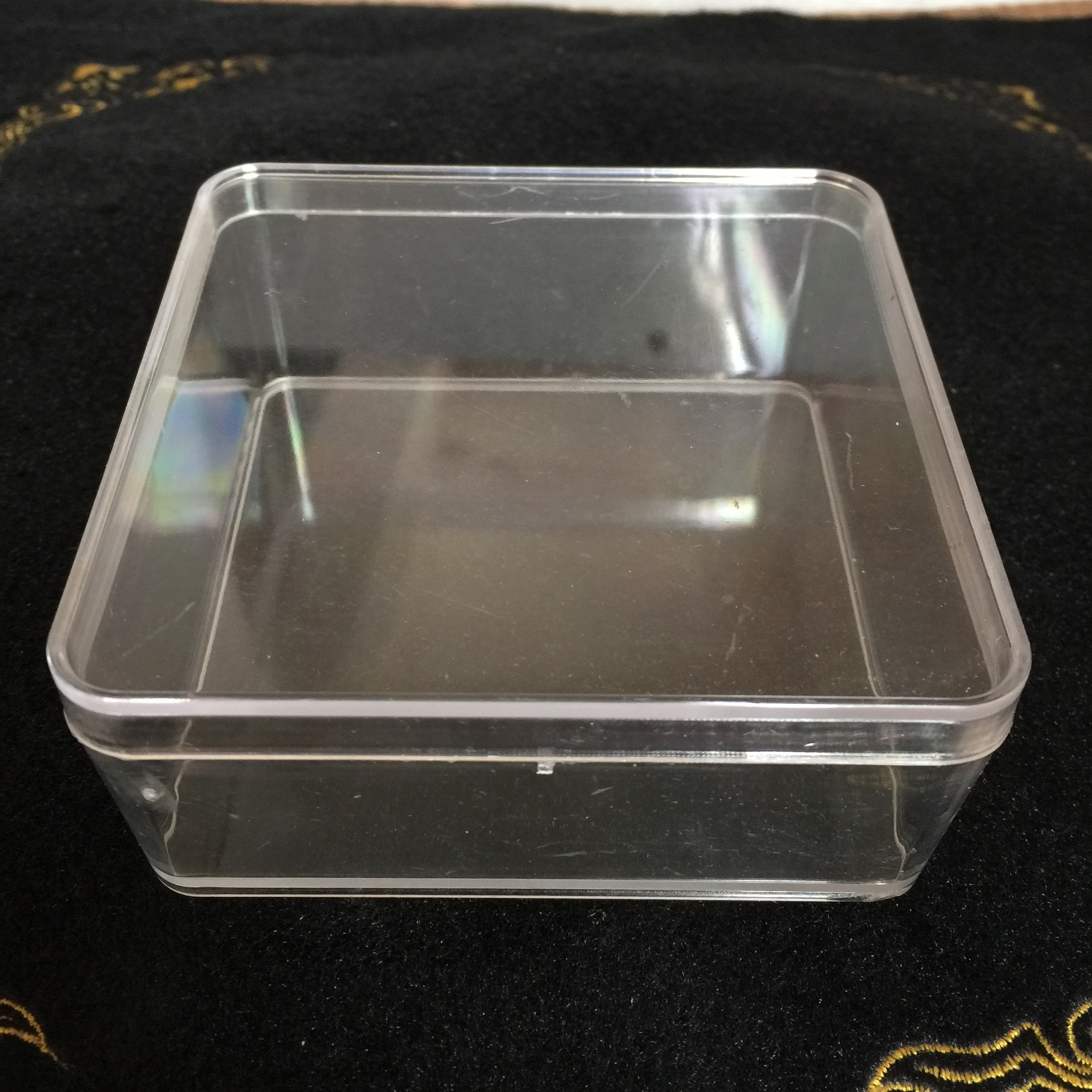 正方形散珠盒 首饰品配件收纳盒 首饰储物盒 佛珠手串108颗念珠展