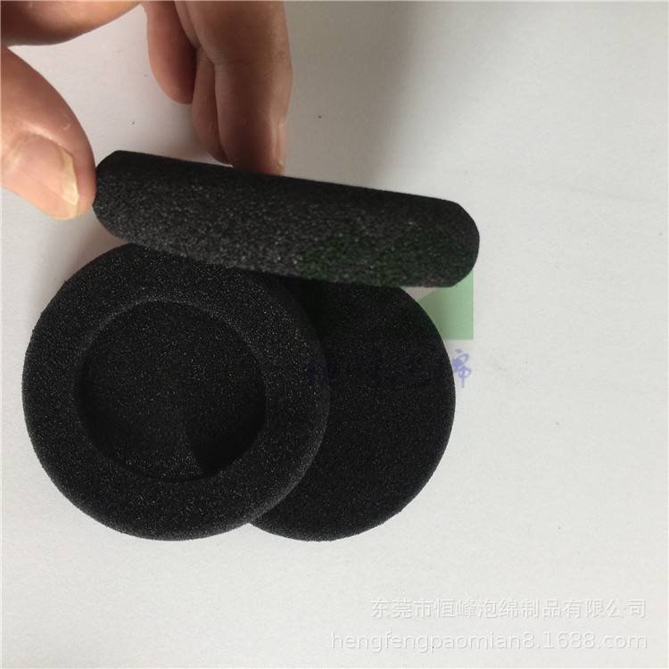 现货耳机海绵耳塞棉大耳麦罩加厚后挂式耳挂头戴式海绵套