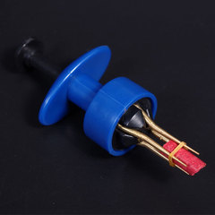 Red Worm Binder, Copper Red Worm Clip, Attractant for Red Worm Clips, Red Worm Clip with Elastic Bands, Fishing Gear Accessories