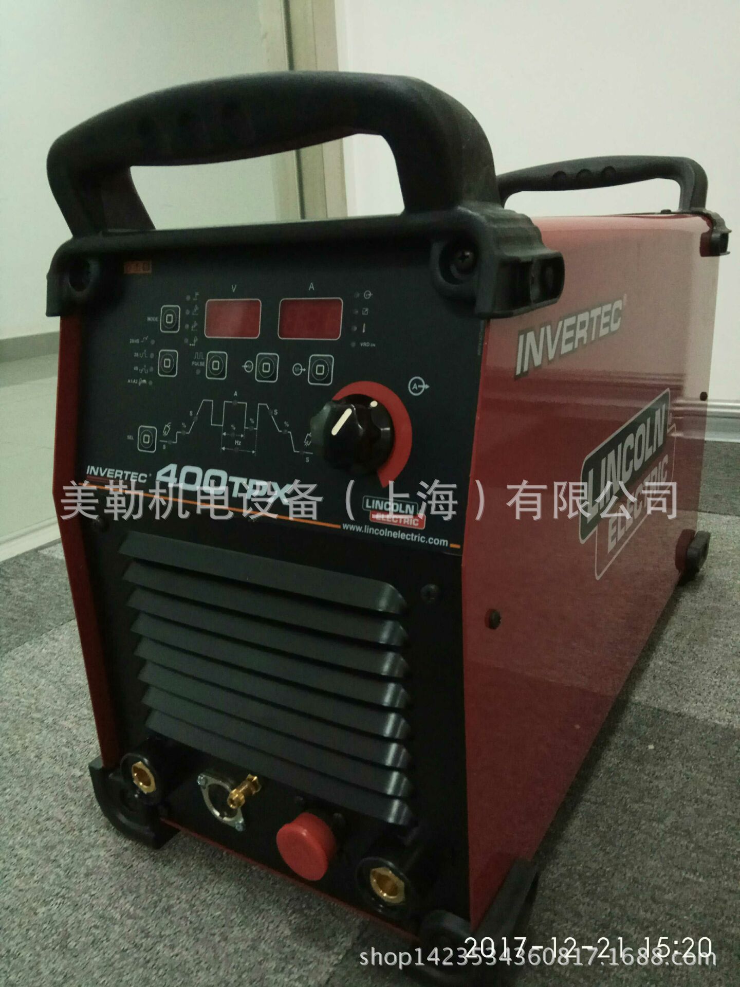 林肯氩弧焊机Invertec 400 TPX美国林肯氩弧焊机 林肯焊机