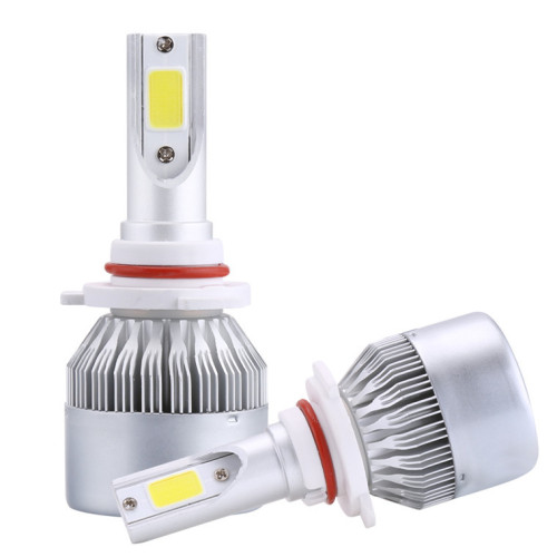 Car LED headlight high bright far and low beam bulb super bright H7H1H4H11H9 C6 headlight fog light 9005