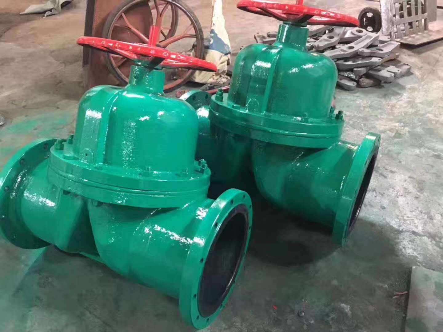 G41J-10国标衬胶隔膜阀 G41J碳钢衬胶隔膜阀