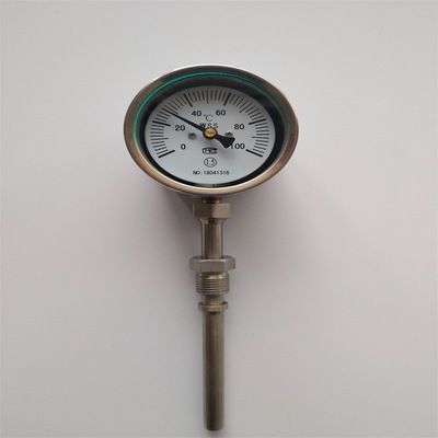 不锈钢径向型指针双金属温度计WSS-311|ru