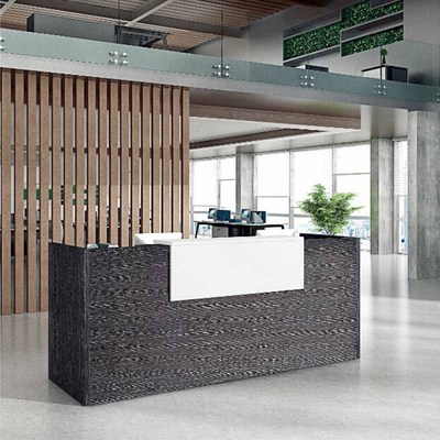 Front Reception Simplicity fashion Screen position baffle Desk sets Dongguan Manufactor to work in an office furniture customized