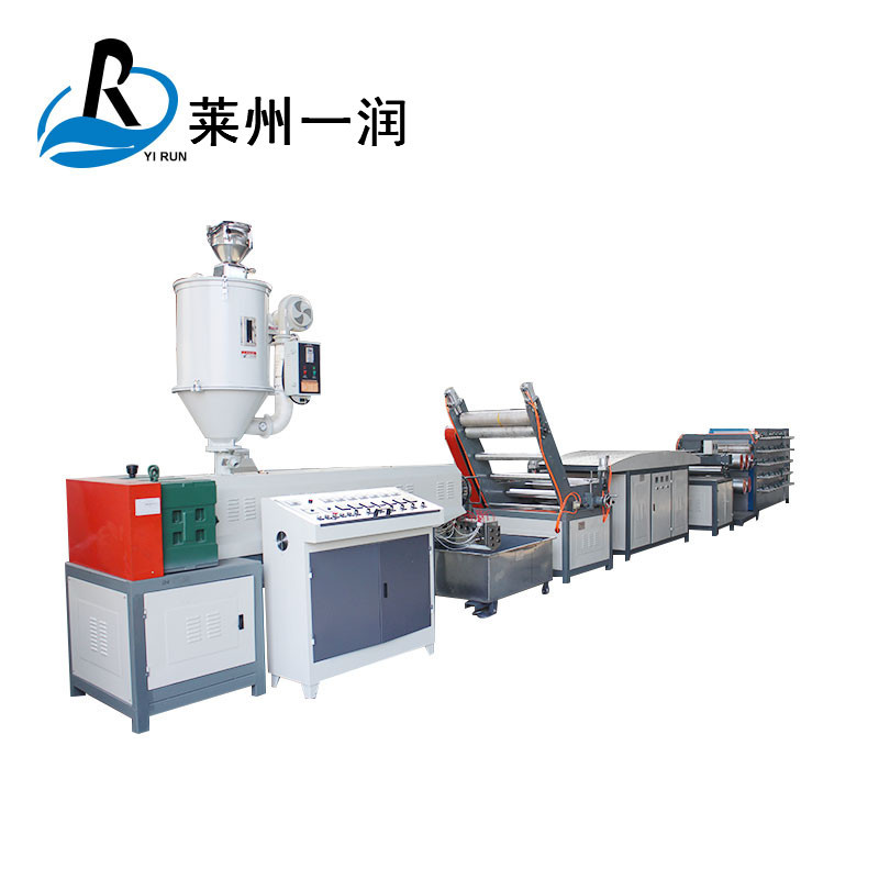 塑料水冷撕裂膜拉丝机组 PP尼龙草丙捆扎绳制绳拉丝机器