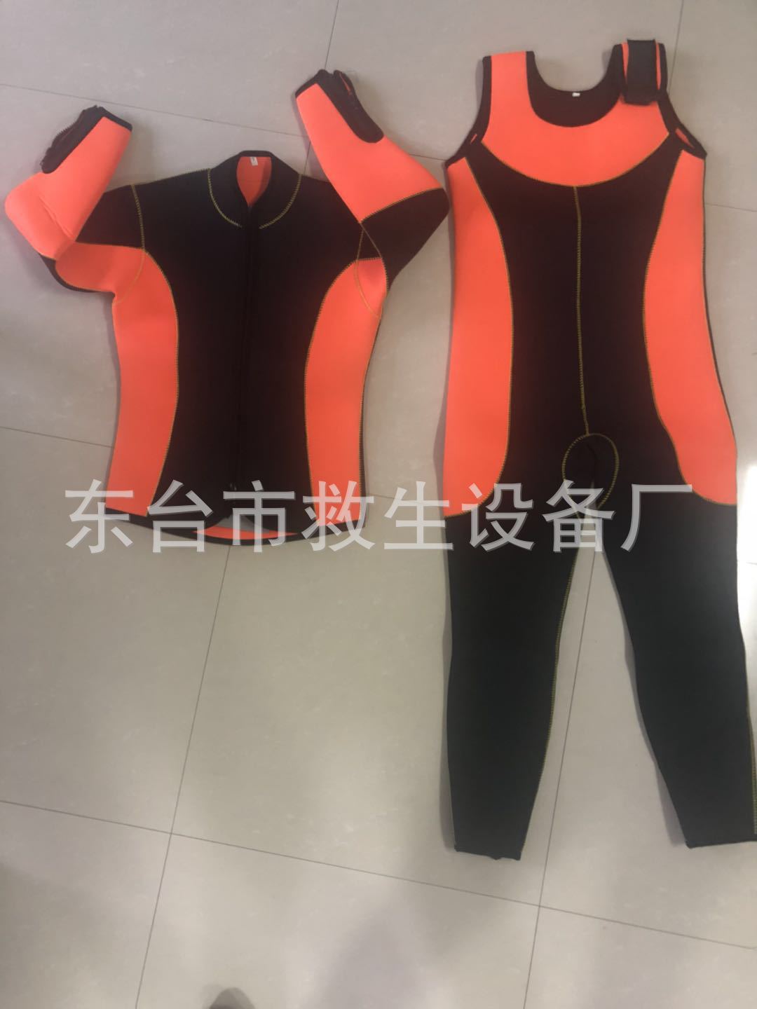 厂家供应分体式水域救援装备 湿式水域救援服 水域湿式救援服