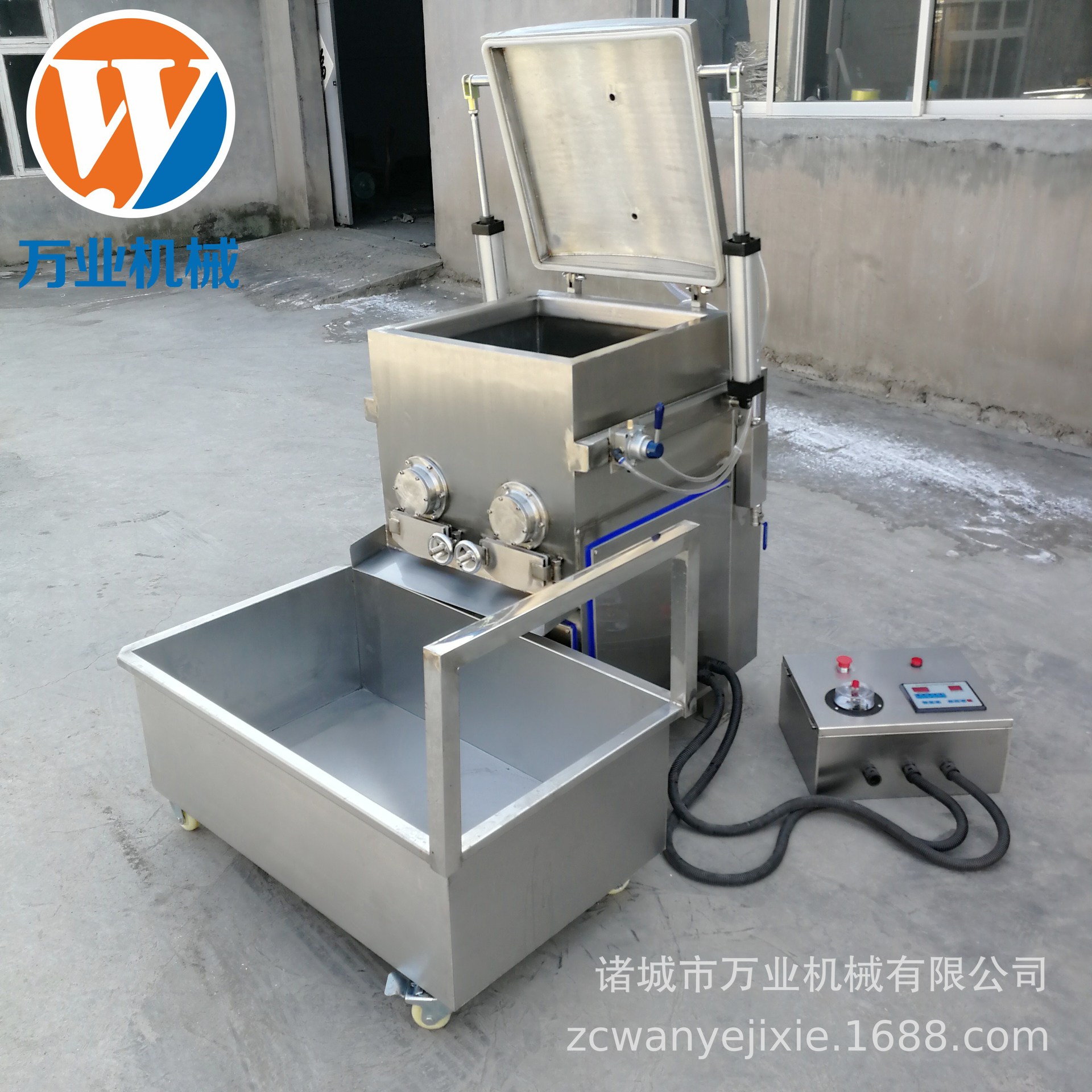 现货供应小型真空拌馅机 试验用真空拌馅机 灌肠拌馅机水饺拌馅机