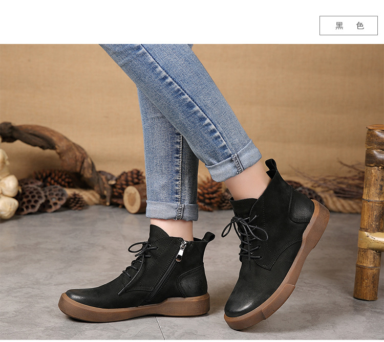 Bottes femme RUOLAN en En cuir - Ref 3354898 Image 24