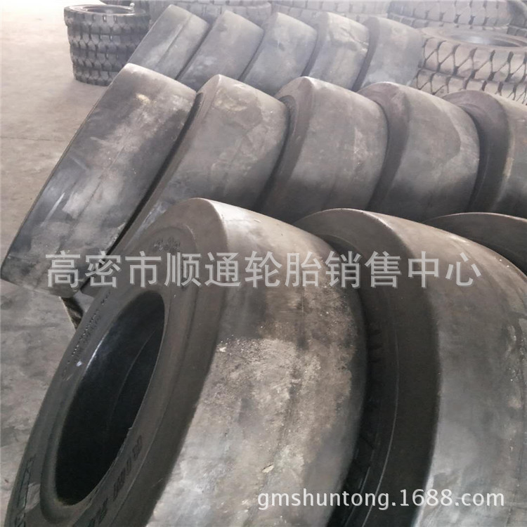 天力 风神实心轮胎10.00-20压路机轮胎工程轮胎10.00-20 11.00-20