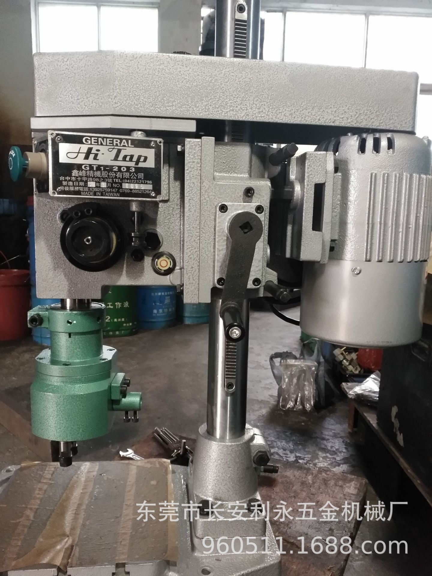 直销将军牌自动攻牙机GT1-203 齿轮式攻丝机 ,多头攻牙机