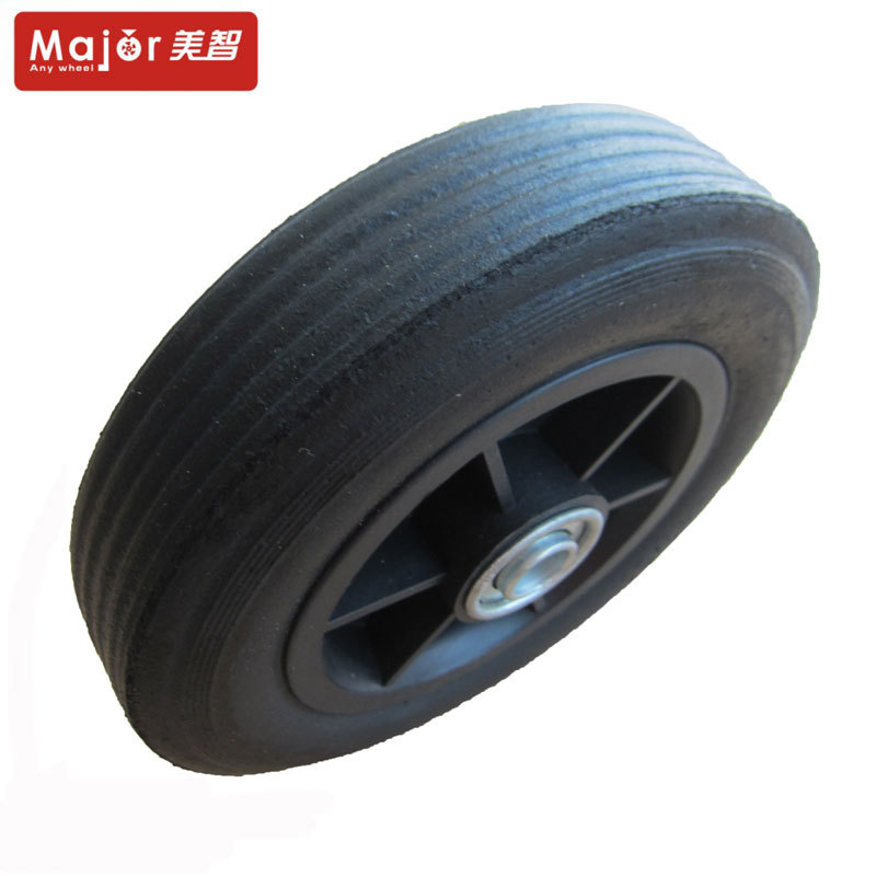 6寸 8寸 10寸 橡胶 胶粉实心定制手推车工具车轮子