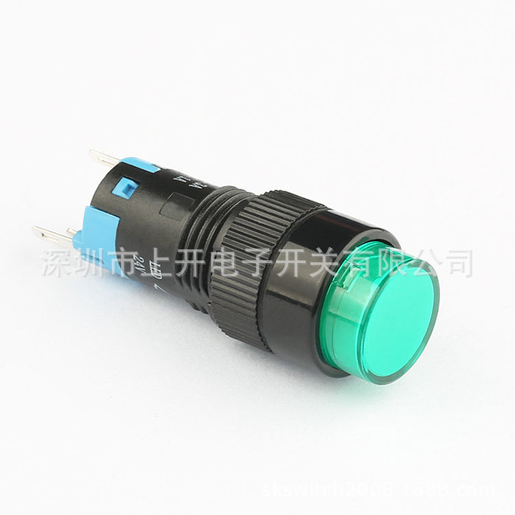AD10无锁方形按钮 产品型号：      AD10-111L6D-G