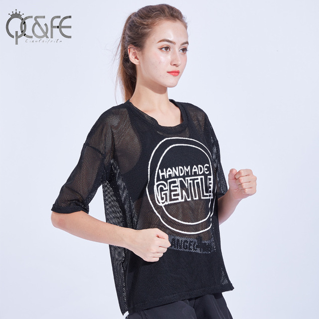 Outdoor Sports T-shirt Running Yoga Summer New Fitness Short-sleeved Round-collar Loose 100-speed Dry Top